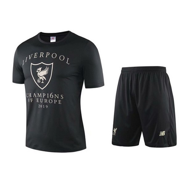 Entrenamiento Liverpool Conjunto Completo 2019-20 Negro